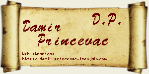 Damir Prinčevac vizit kartica